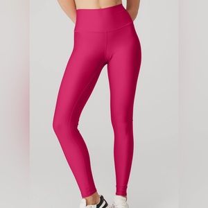 ALO Airlift High Waisted Legging- Worn ONCE- limited edition color Magenta Crush